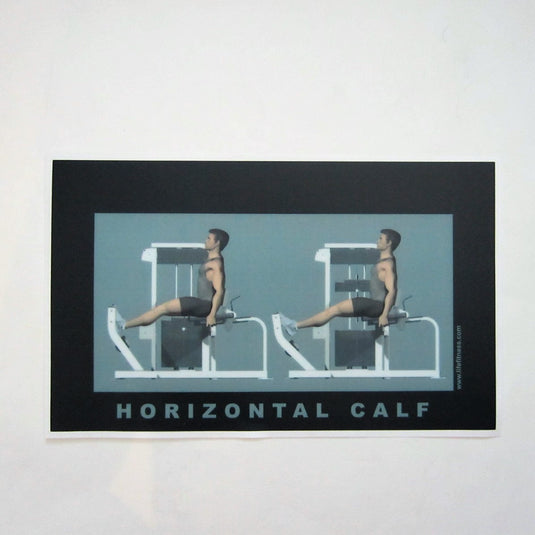Pro 2 Horizontal Calf Instruction Decal Set