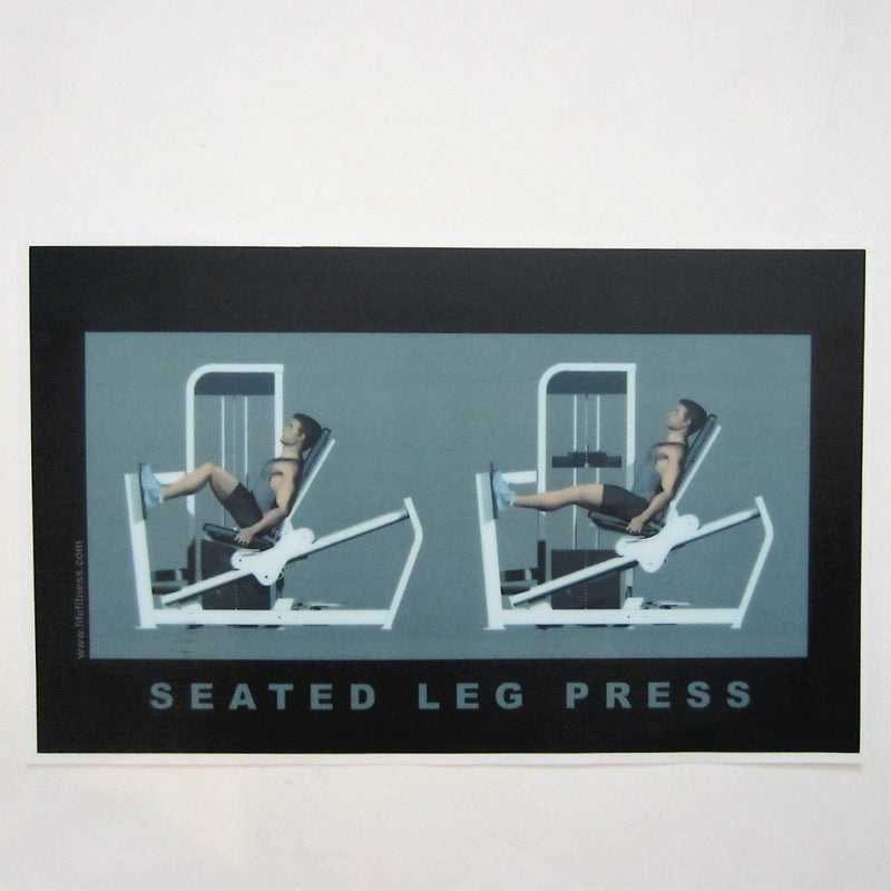 Load image into Gallery viewer, Pro 2 Seated Leg Press Instruction Decal Set
