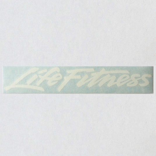 Life Fitness Frame Decal 6" x 1"