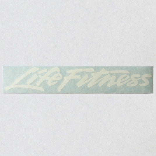 Life Fitness Frame Decal 10" x 1-3/4"