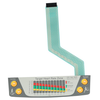 Matrix T5X G4 Treadmill Lower Overlay Keypad 16 PIN Connector 
