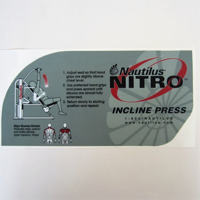 Nautilus Nitro Incline Press