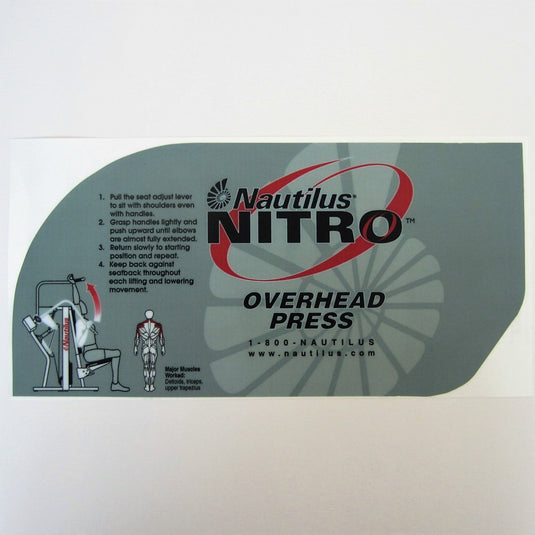 Nautilus Nitro Overhead Press