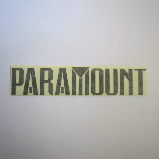 Paramount Decal Black 11-1/2" x 2-1/2"