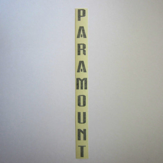 Paramount Decal Black 14" x 1"
