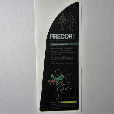 Precor 204 Camber Curl