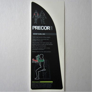 Precor 205 Bicep Curl