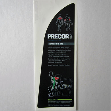 Precor 215 Seated Dip