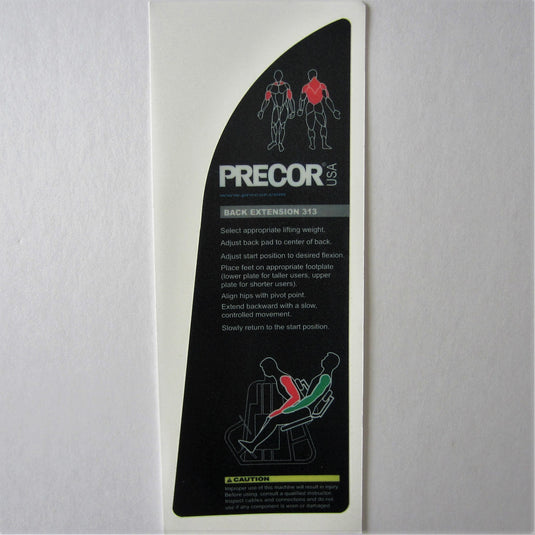 Precor 313 Back Extension