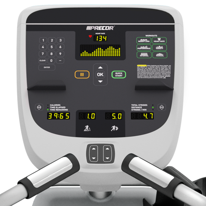 Load image into Gallery viewer, Precor 815 Elliptical Overlay Keypad
