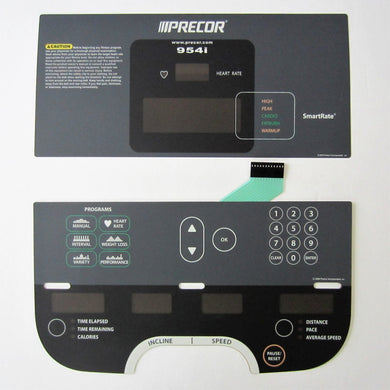 Precor 954i Overlay Keypad Set