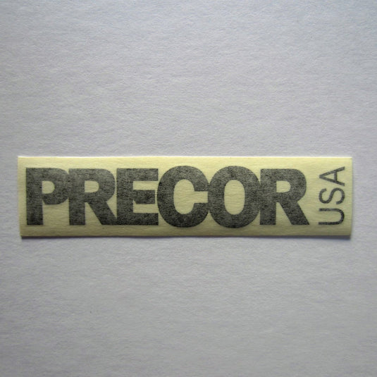 Precor USA Decals Black