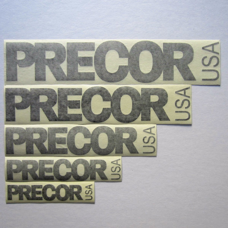 Load image into Gallery viewer, Precor USA Decals Black

