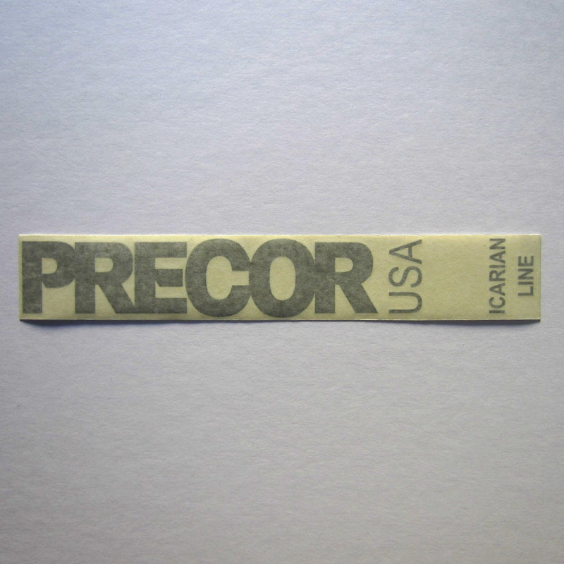 Load image into Gallery viewer, Precor USA Icarian Line Decal 13-1/2&quot; x 2&quot;
