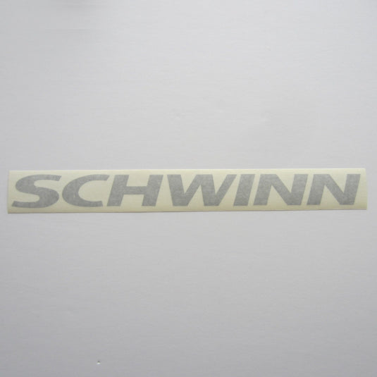 Schwinn Frame Decal Silver