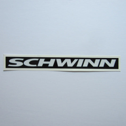 Schwinn Frame Decal Black & White
