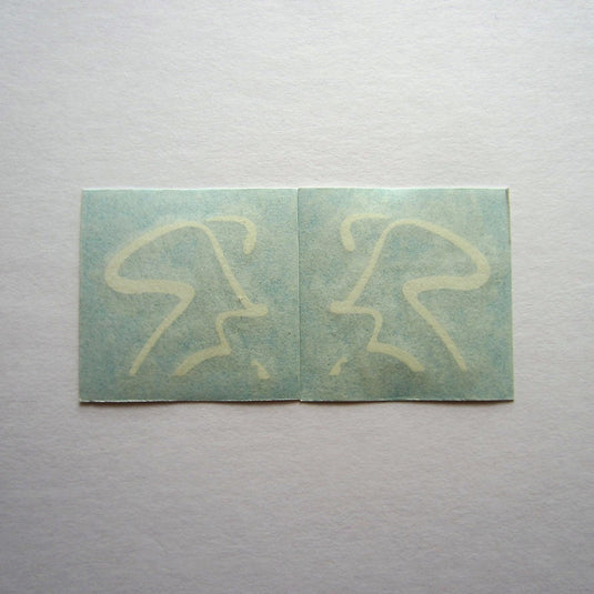 Spin Mascot "Left & Right" Decal Set 1-1/2" x 1-1/2"