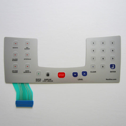 StairMaster / Nautilus SC916 Display Overlay Keypad