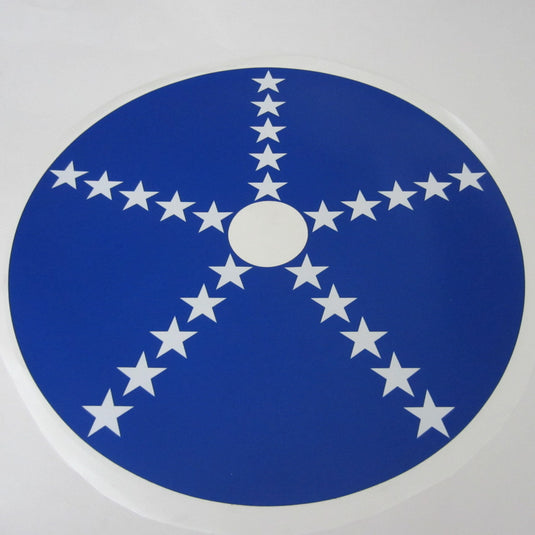 NXT Wheel Decal Set Blue & White