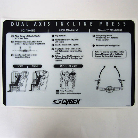 Cybex VR2 Dual Axis Incline Press