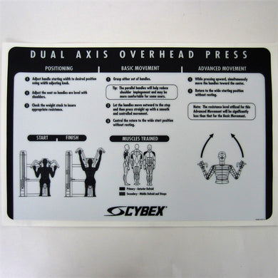 Cybex VR2 Dual Axis Overhead Press
