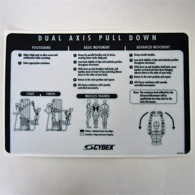Cybex VR2 Dual Axis Pull Down
