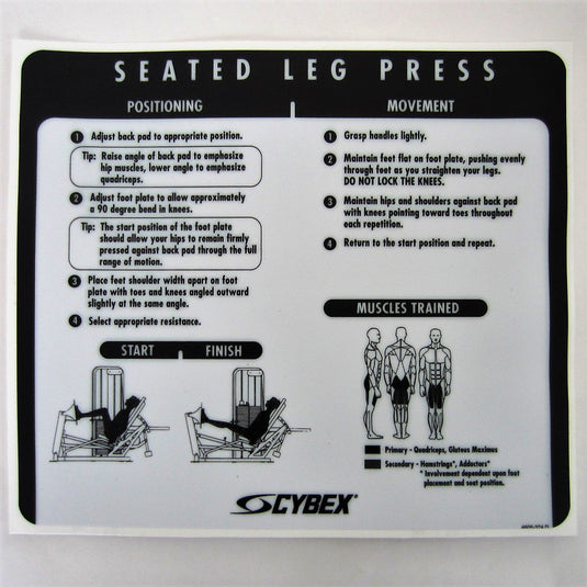 Cybex VR2 Seated Leg Press
